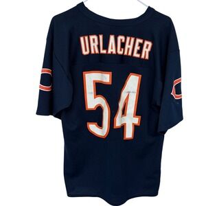 Brian Urlacher #54 Chicago Bears Football Jersey Men's Medium Navy Blue NFL‎